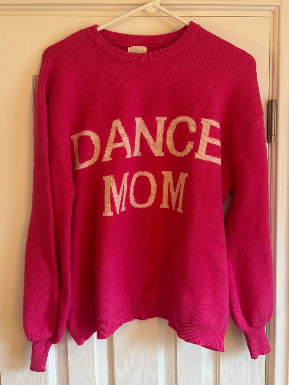 Dance Mom Crewneck Sweater - Hot Pink - never worn!